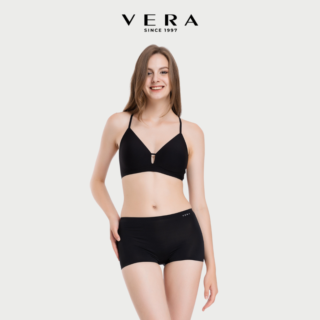 Quần lót nữ đúc su trơn dáng Boyshort Vera seamless chống lộ viền mặc trong váy - V0511