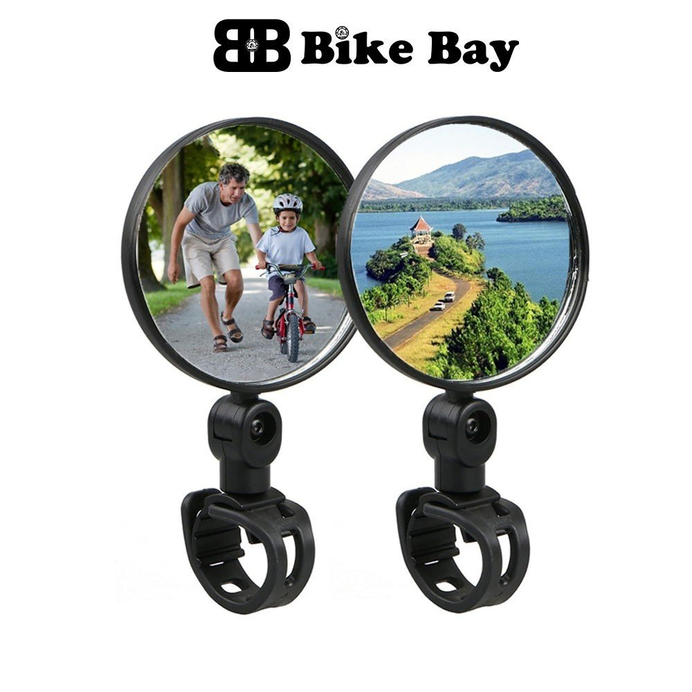 Gương xe đạp, gương chiếu hậu BIKEBAY hàng sịn GX01