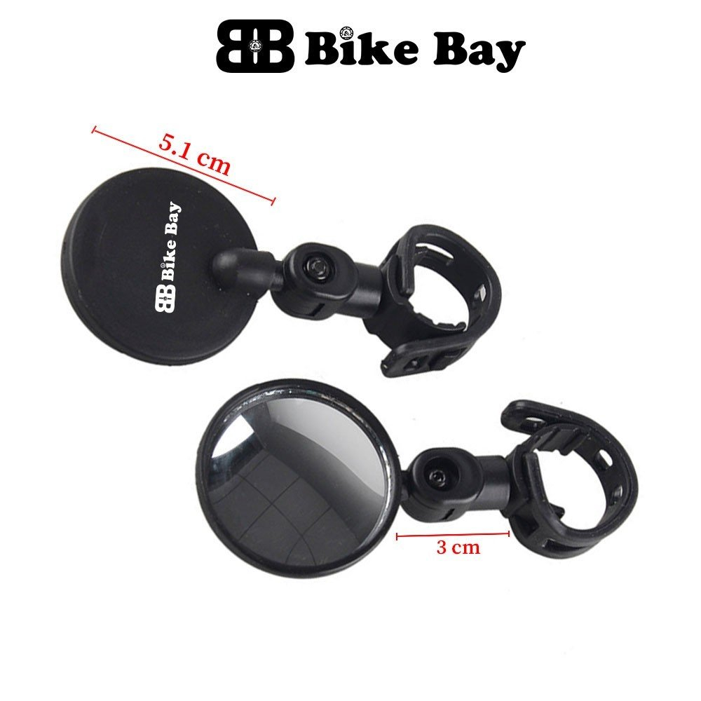 Gương xe đạp, gương chiếu hậu BIKEBAY hàng sịn GX01