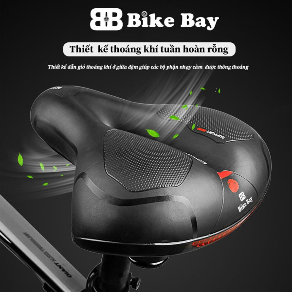 Yên xe đạp , yên xe đạp thể thao lò xo thép BIKEBAY siêu êm YB01
