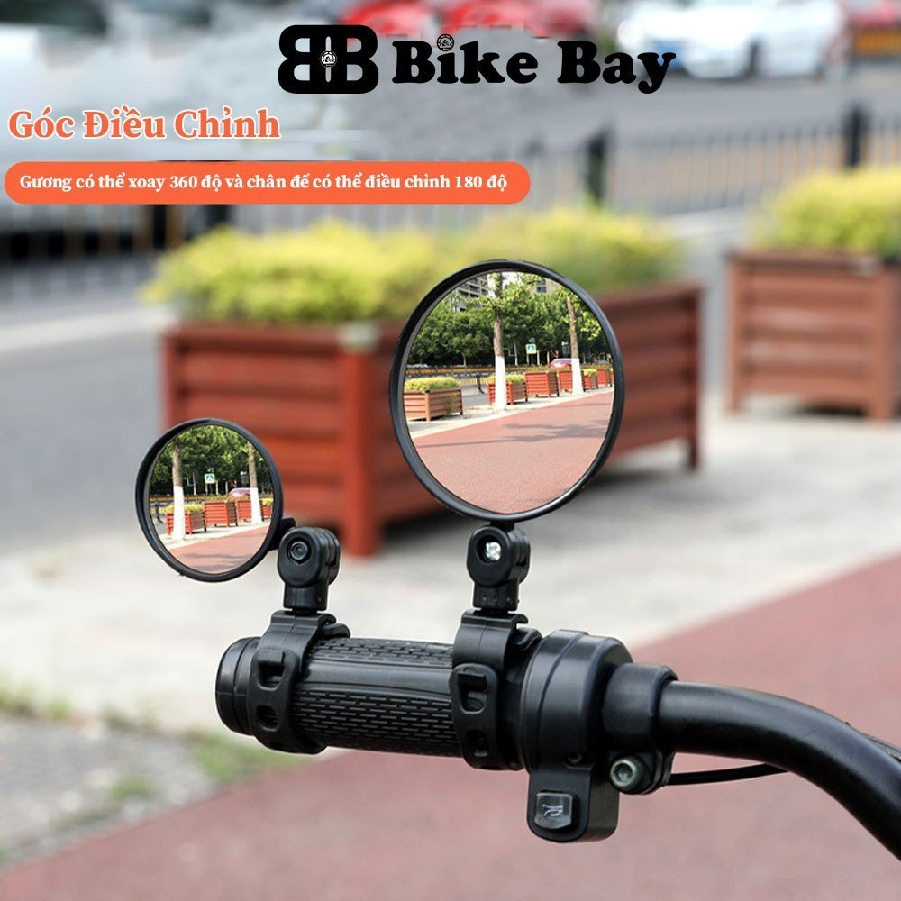 Gương xe đạp, gương chiếu hậu BIKEBAY hàng sịn GX01