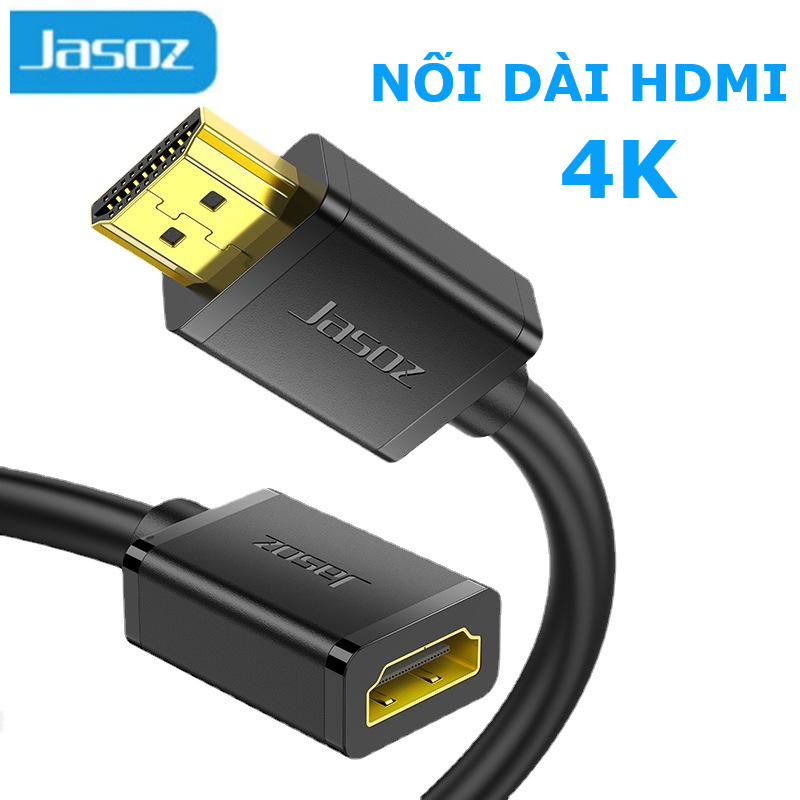 Dây nối dài HDMI 4K/ 60HZ với chiều dài nhỏ hơn 3m, 1080/ 60HZ với chiều dài 5m, chống nhiễu, bảo hành 18 tháng