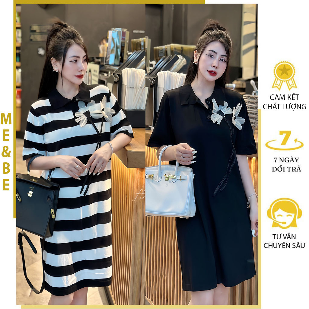 VÁY BẦU THỜI TRANG CÔNG SỞ CHẤT LEN QUẢNG CHÂU PHỐI HOA 3D NỔI CỰC SANG - ĐẦM BẦU BABYDOLL XINH FREESIZE