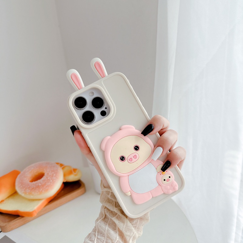 Ốp dẻo kèo tai cho iphone