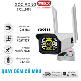 Camera ONTEKCO YOOSEE 36LED XOAY ngoài trời rẻ nhất shoppe