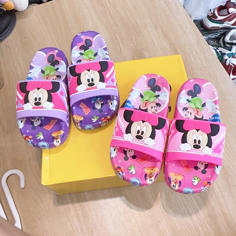 DÉP LÊ CHUỘT MICKEY CHO BÉ GÁI SIZE 26-30