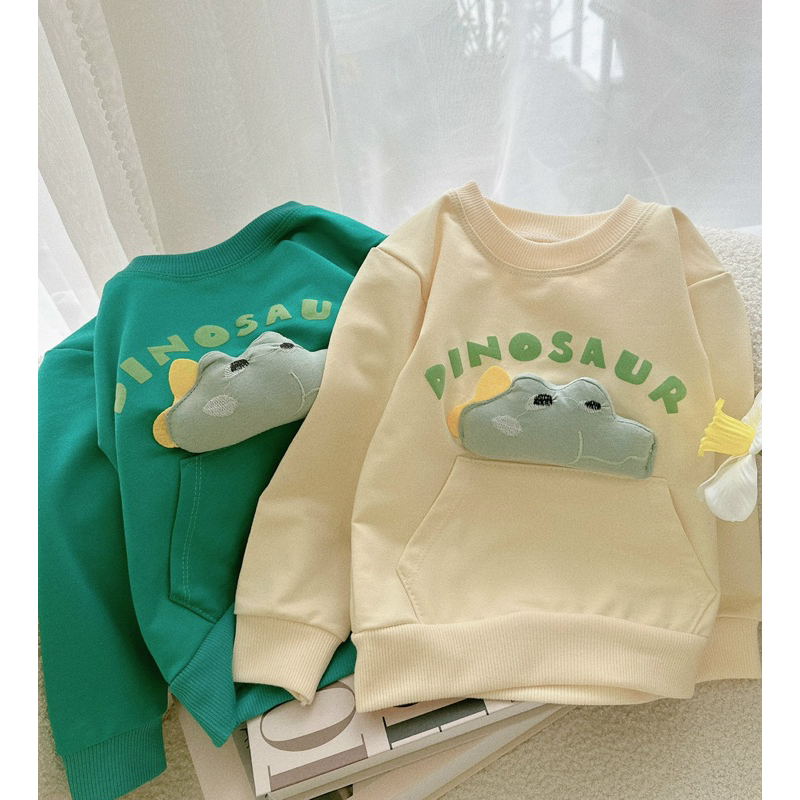 Bộ khủng long ra cá nhồi bông bé trai