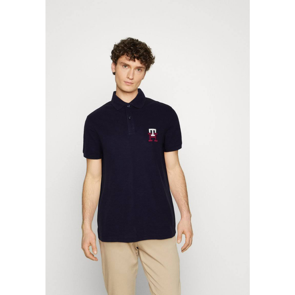 Áo nam bâu polo Tôm Mỳ thêu logo siu đẹp