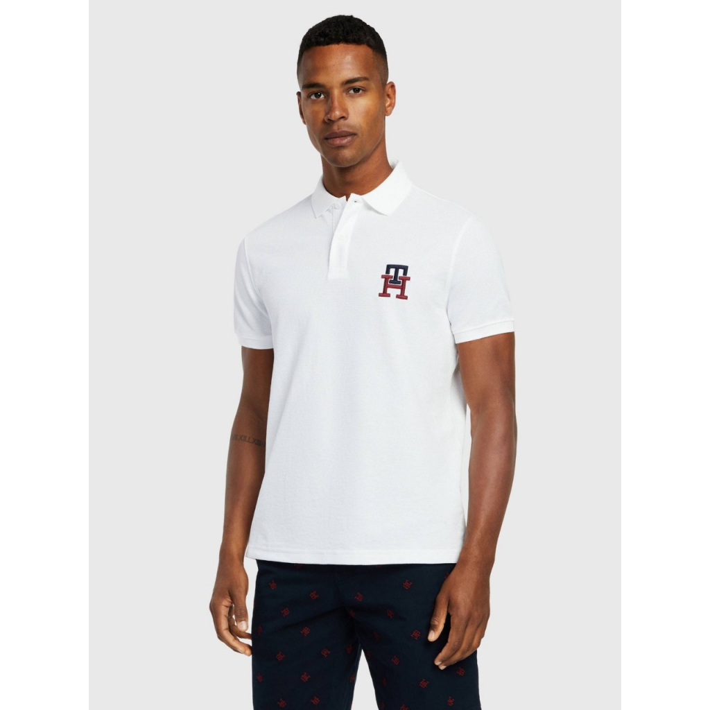 Áo nam bâu polo Tôm Mỳ thêu logo siu đẹp