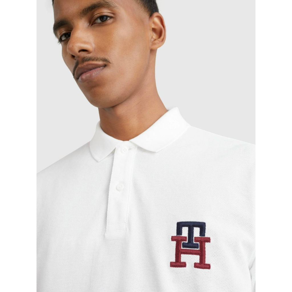 Áo nam bâu polo Tôm Mỳ thêu logo siu đẹp