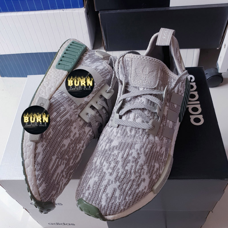 Giày NMD R1 grey, size 45, real 2hand