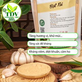 250gram Bột tỏi sấy lạnh làm gia vị nướng rất thơm - hàng công ty Thảo Dược Việt