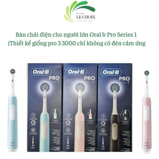 Bàn chải điện Oral b Pro Series 1, bàn chải điện người lớn mẫu mới 2023 giống Oral b pro 3 3000, 3 Chế Độ Chải Răng