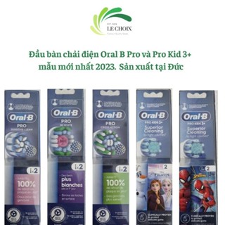 Đầu thay thế cho bàn chải điện Oral B dòng Pro, vitality (Đủ Mẫu), Cross Làm Sạch, Sensitive Mềm, White Làm Trắng