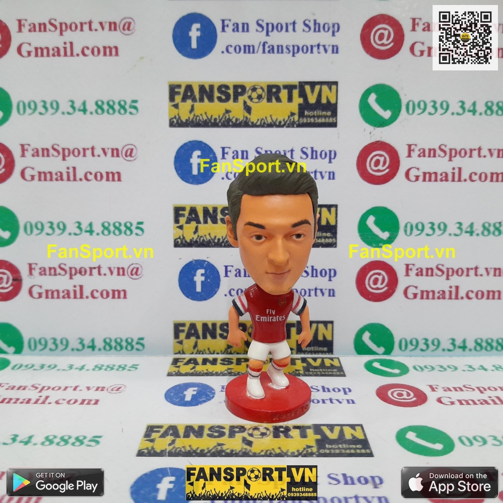 Tượng cầu thủ bóng đá Mesut Ozil Real Madrid Arsenal Germany 2010 2012 2014 2018 kodoto soccerwe prostars corinthian