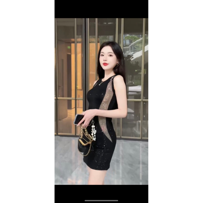 Body Kim Sa Phối Viền Sẵn lót trong _Hàng đẹp_Sang chảnh_ảnh thật