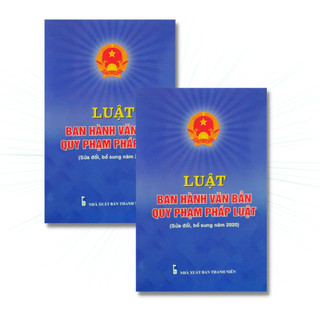 Sách - luật ban hành văn bản quy phạm pháp luật