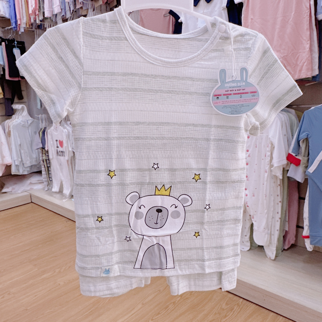 SALE Bộ quần áo bamboo Liltle love