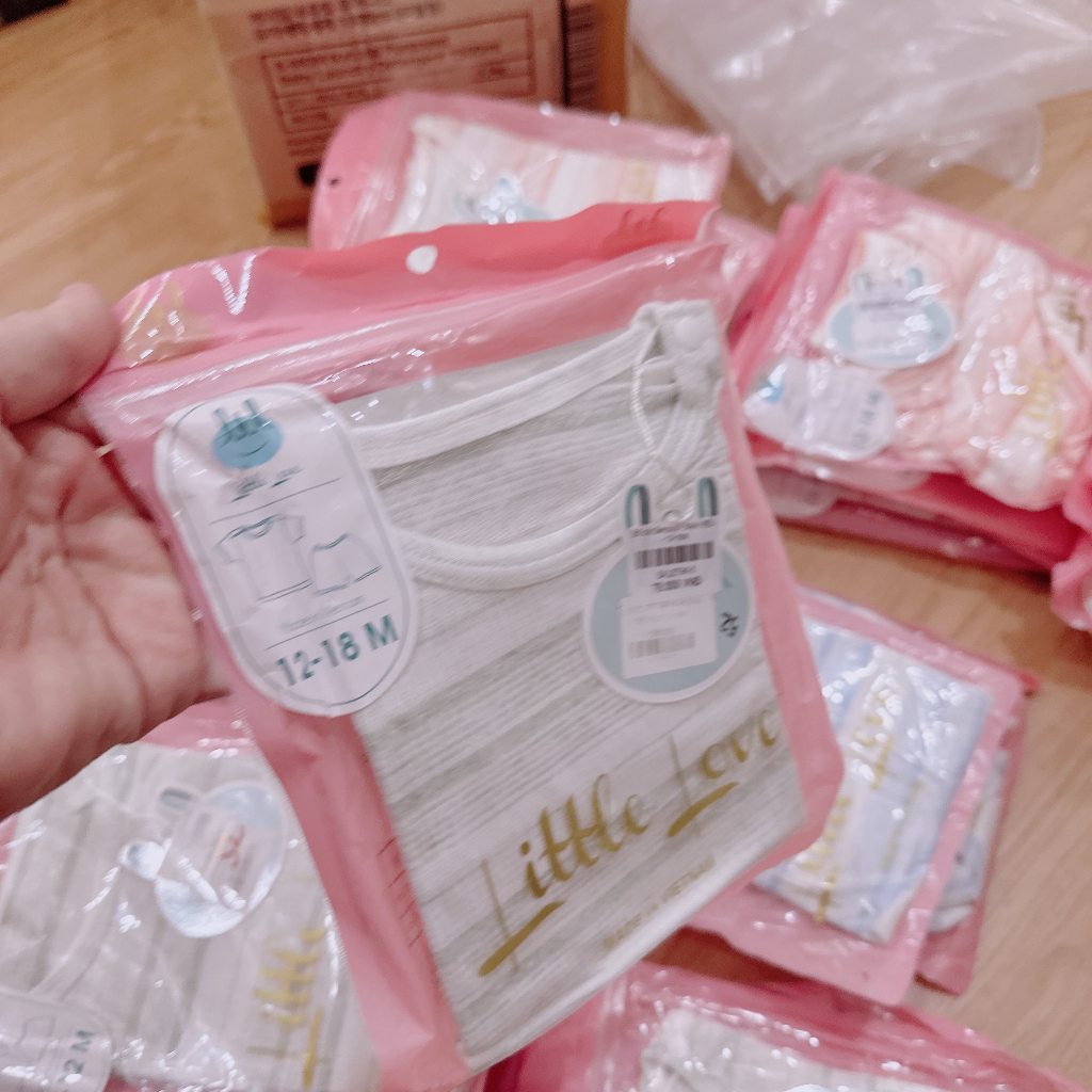 SALE Bộ quần áo bamboo Liltle love