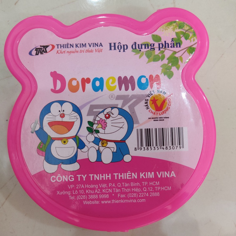 Hộp đựng phấn học sinh dễ thương cho bé