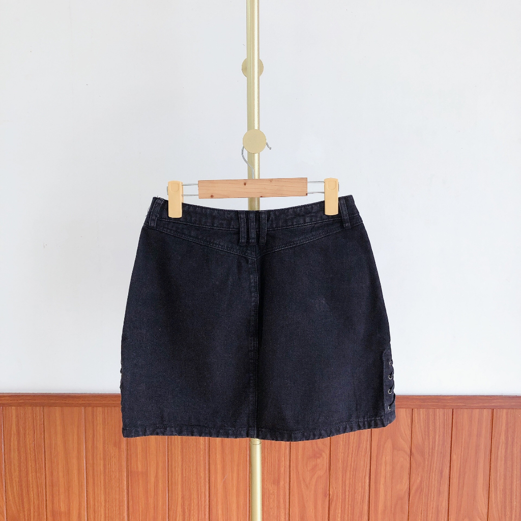 ** CHÂN VÁY NỮ DENIM MINI STRADIVARIUS SĂN SALE