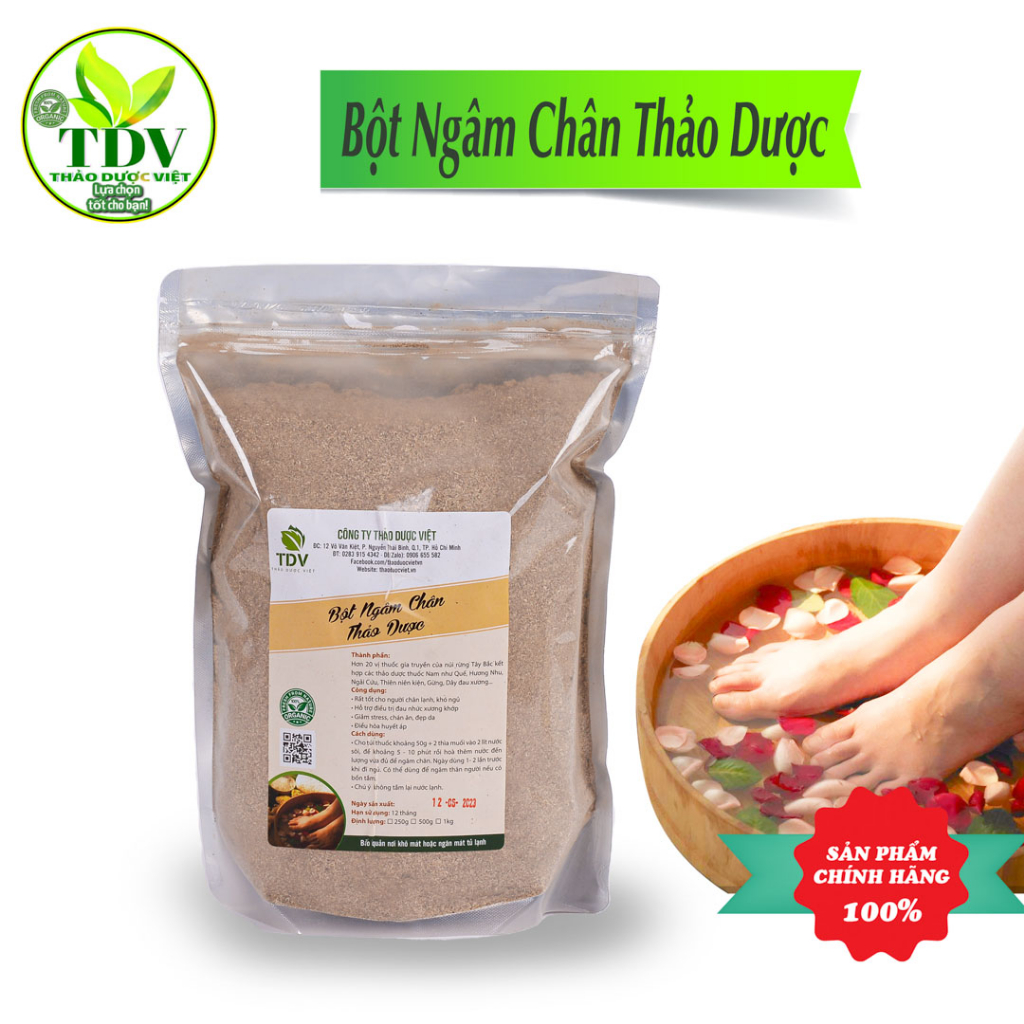 1kg bột ngâm chân thảo dược cực tốt cho sức khỏe - Hàng công ty Thảo Dược Việt