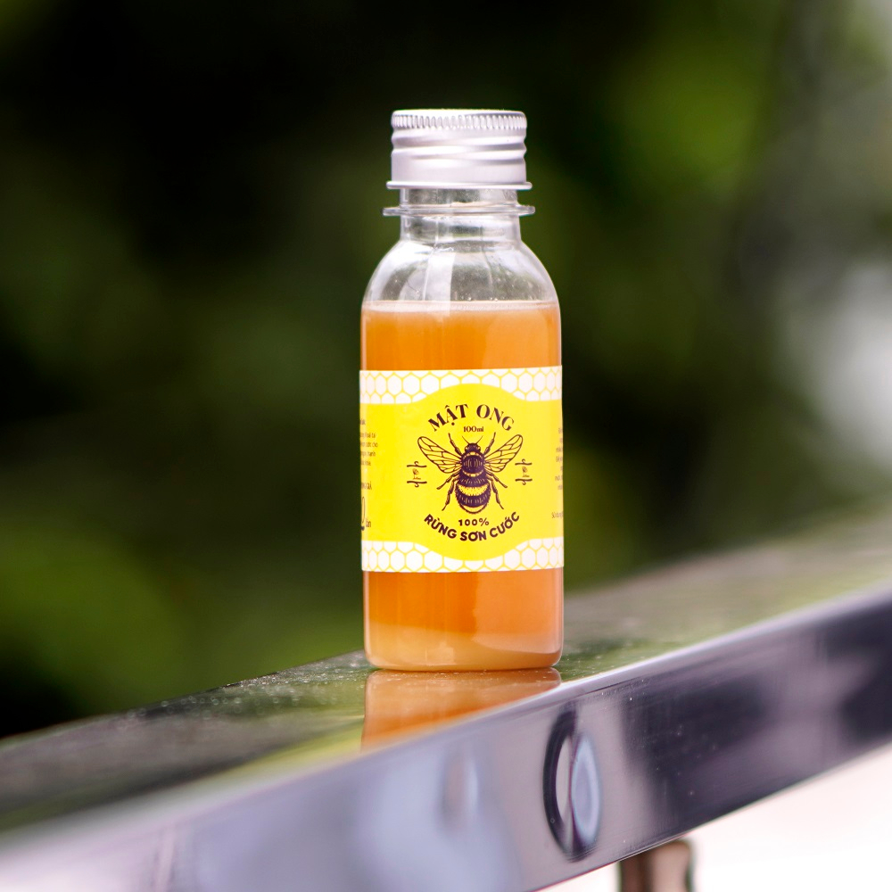 Mật ong rừng chuẩn rừng sơn cước, mật ong kết tinh, mật ong lắng đường, ong khoái, bồi bổ sức khỏe - Latini
