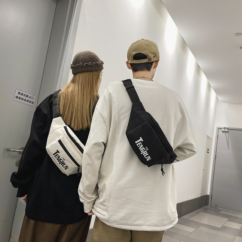 Túi đeo chéo nam vải canvas phong cách thời trang Hàn Quốc