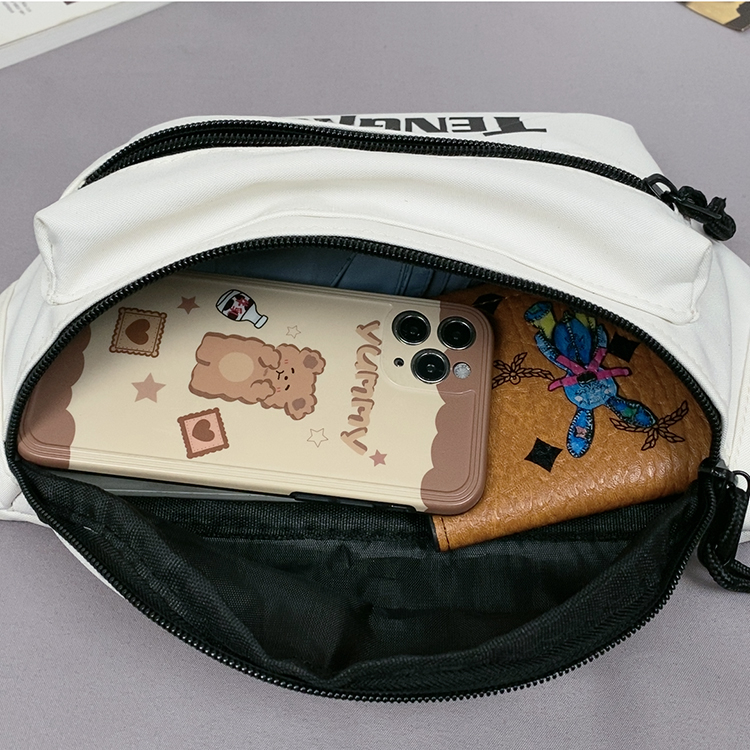 Túi đeo chéo nam vải canvas phong cách thời trang Hàn Quốc