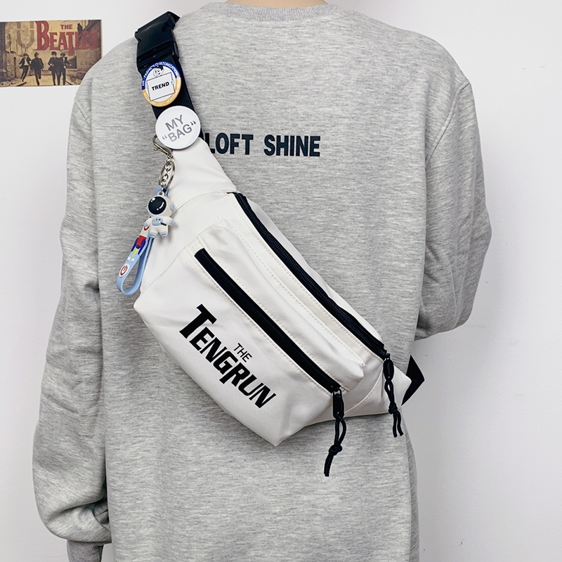 Túi đeo chéo nam vải canvas phong cách thời trang Hàn Quốc