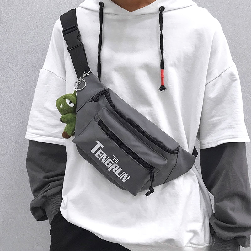 Túi đeo chéo nam vải canvas phong cách thời trang Hàn Quốc