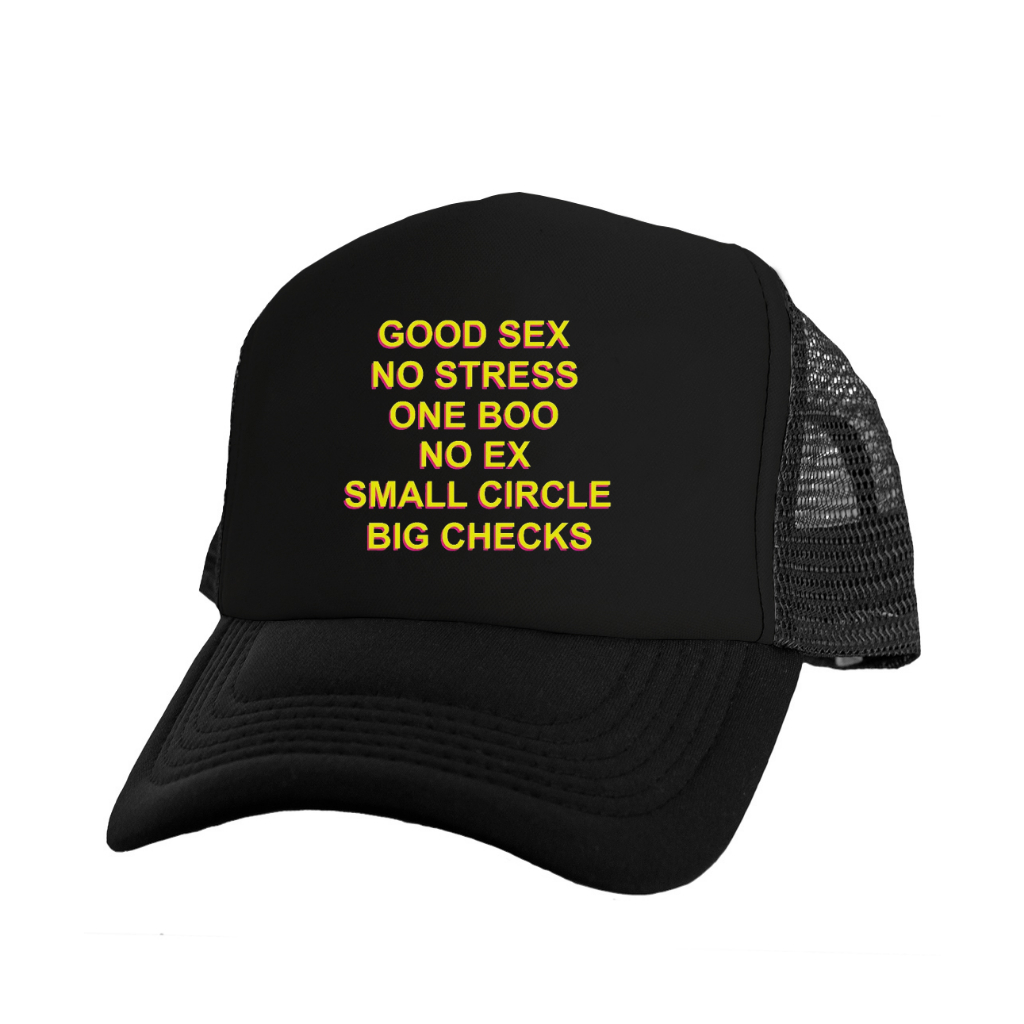 Mũ lưỡi trai, Nón lưới Trucker cao cấp 100% cotton