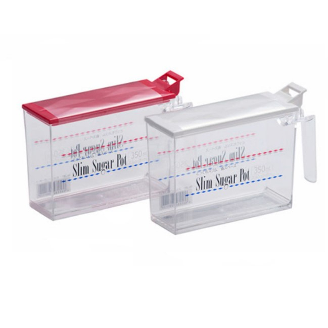 Hộp Yamada dùng để đựng & bảo quản gia vị như đường, muối, hạt nêm dung tích 350ml hàng Nhật nội địa màu ngẫu nhiên