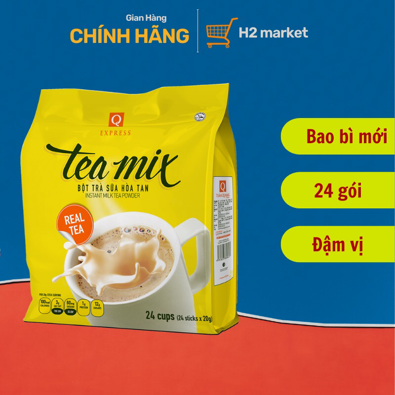 Trà Sữa Hòa Tan Tea Mix gói 480g