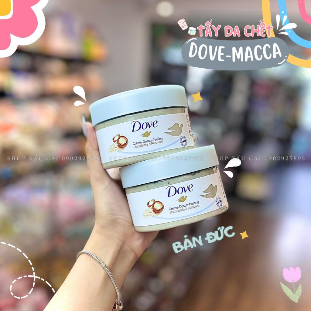 Tẩy tế bào chết Dove 225ml