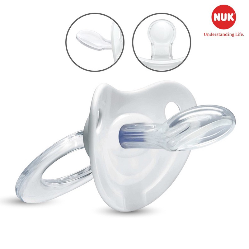 Bộ 2 Ti NUK HappyDays Silicon