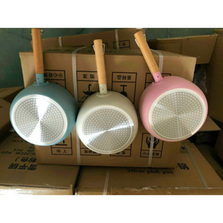 Chảo Chống Dính Vân Đá Sâu Lòng 18cm/ Chảo 28cm Tổ Ong Chống Dính Dùng Cho Mọi Loại Bếp