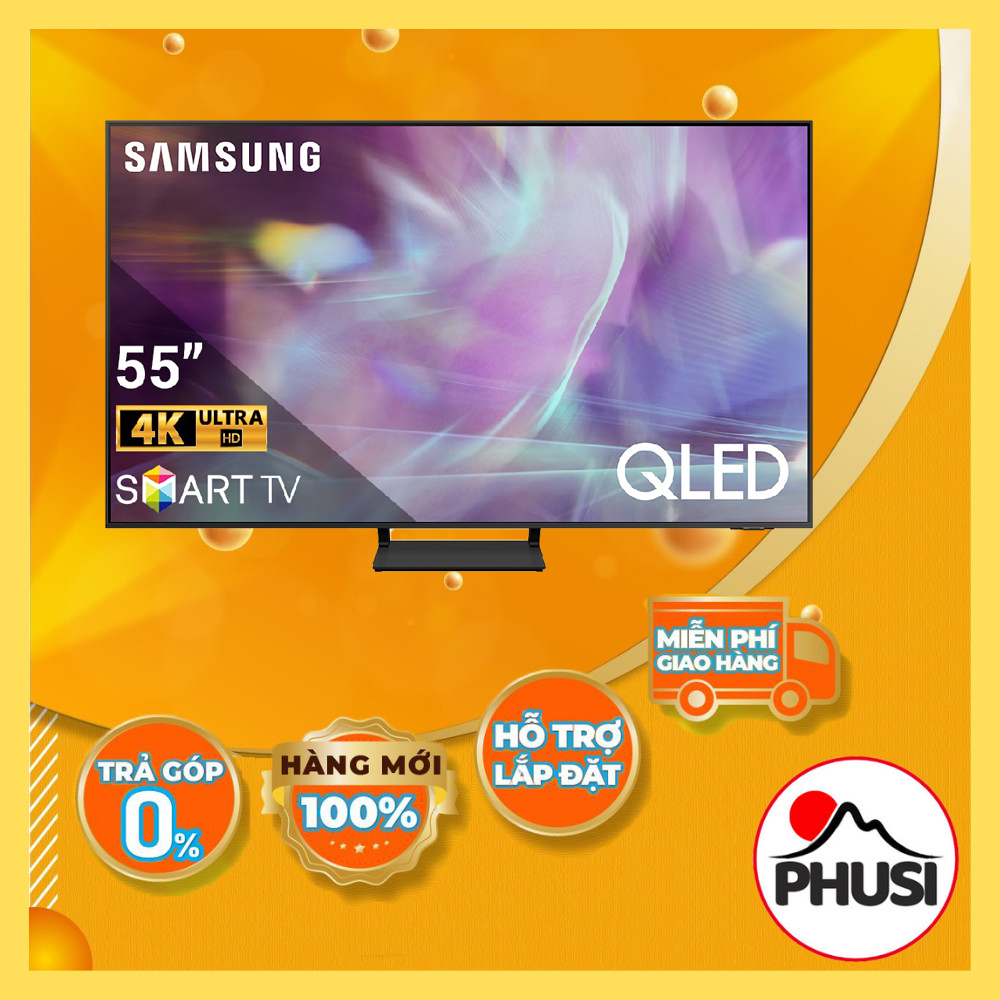 - Smart Tivi QLED Samsung 4K 55 inch QA55Q60AAKXXV