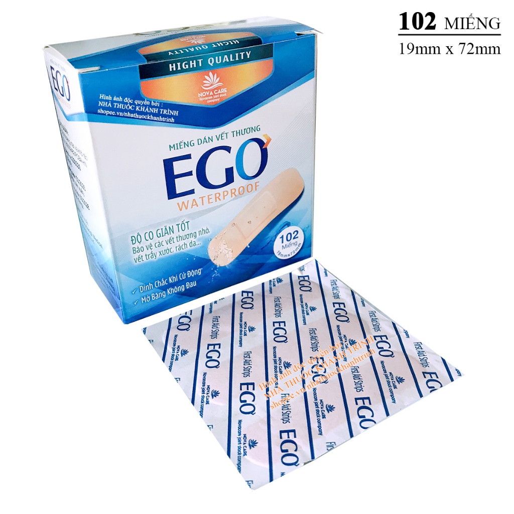 Miếng dán ngón tay EGO, giúp bảo vệ các vết thương nhỏ, vết xước rách da, vết trầy
