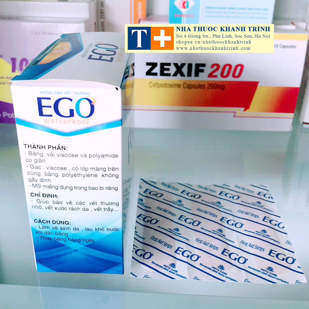 Miếng dán ngón tay EGO, giúp bảo vệ các vết thương nhỏ, vết xước rách da, vết trầy