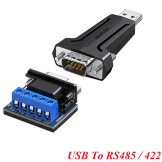 Ugreen 80438 bộ chuyển đổi nối tiếp usb 2.0 sang rs485 / rs422 9 chân, chip ft232 cm345