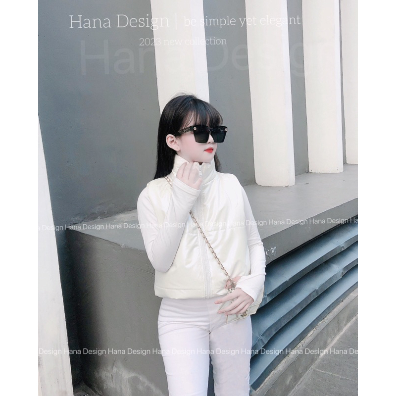 Áo phao gile bé gái