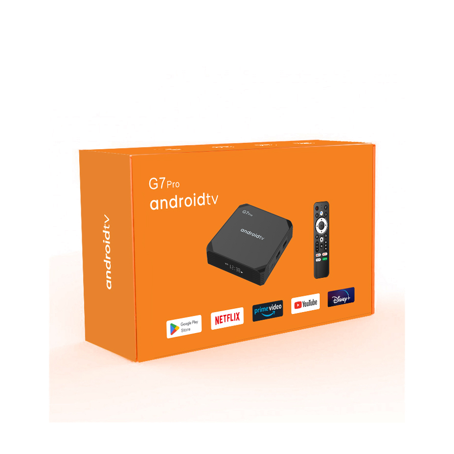 Android Tivi Box Magicsee G7 Pro - Android 11 - Ram 4GB - Bộ nhớ 32GB - Có chứng chỉ Netflix - chip Amlogic S905Y4