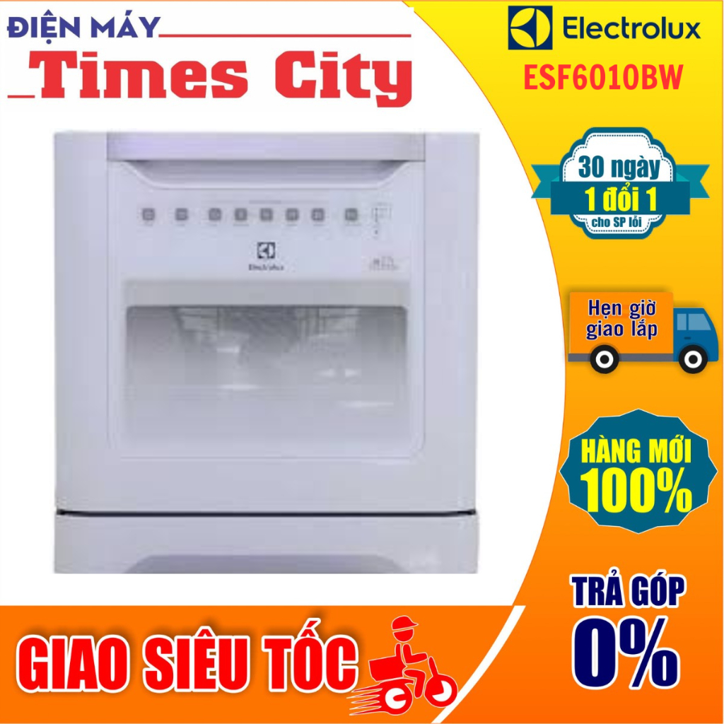 Máy rửa bát Electrolux 8 bộ ESF6010BW