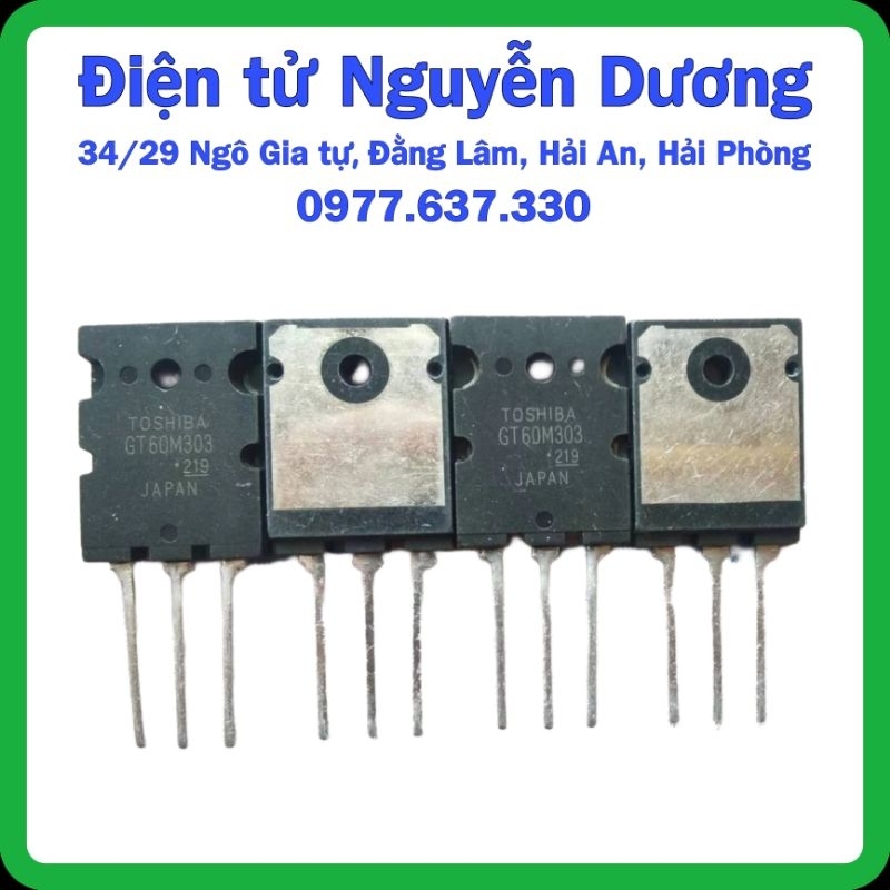IGBT GT60M303, GT60N321, GT30J322 chính hãng Toshiba tháo máy. 60M303, 60N321, 30J322