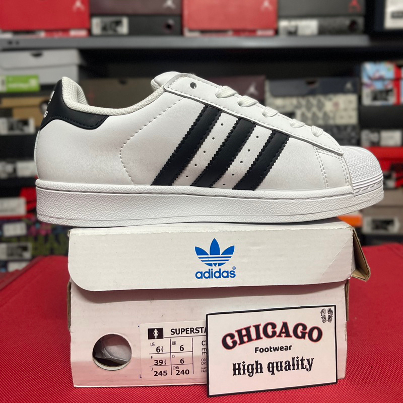 Giày Adidas Super Star White Gold | Best quality