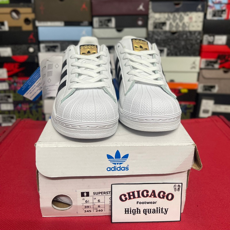 Giày Adidas Super Star White Gold | Best quality