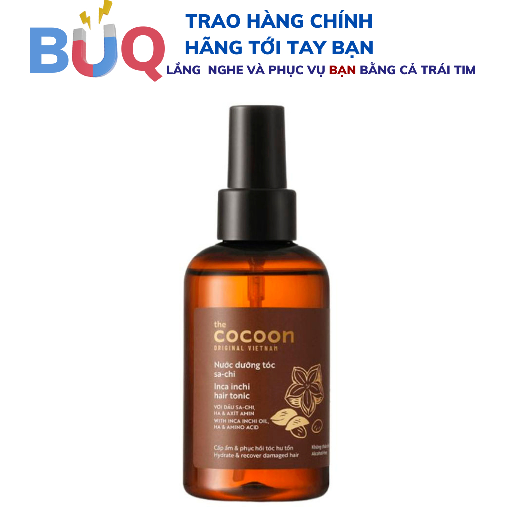 Nước Xịt Dưỡng Tóc Sachi Cocoon Giúp Phục Hồi  Hư Tổn,Cấp Ẩm Làm Mềm Săn Chắc Tóc