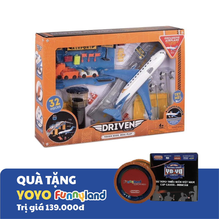 Đồ chơi mô hình Bộ sân bay Driven