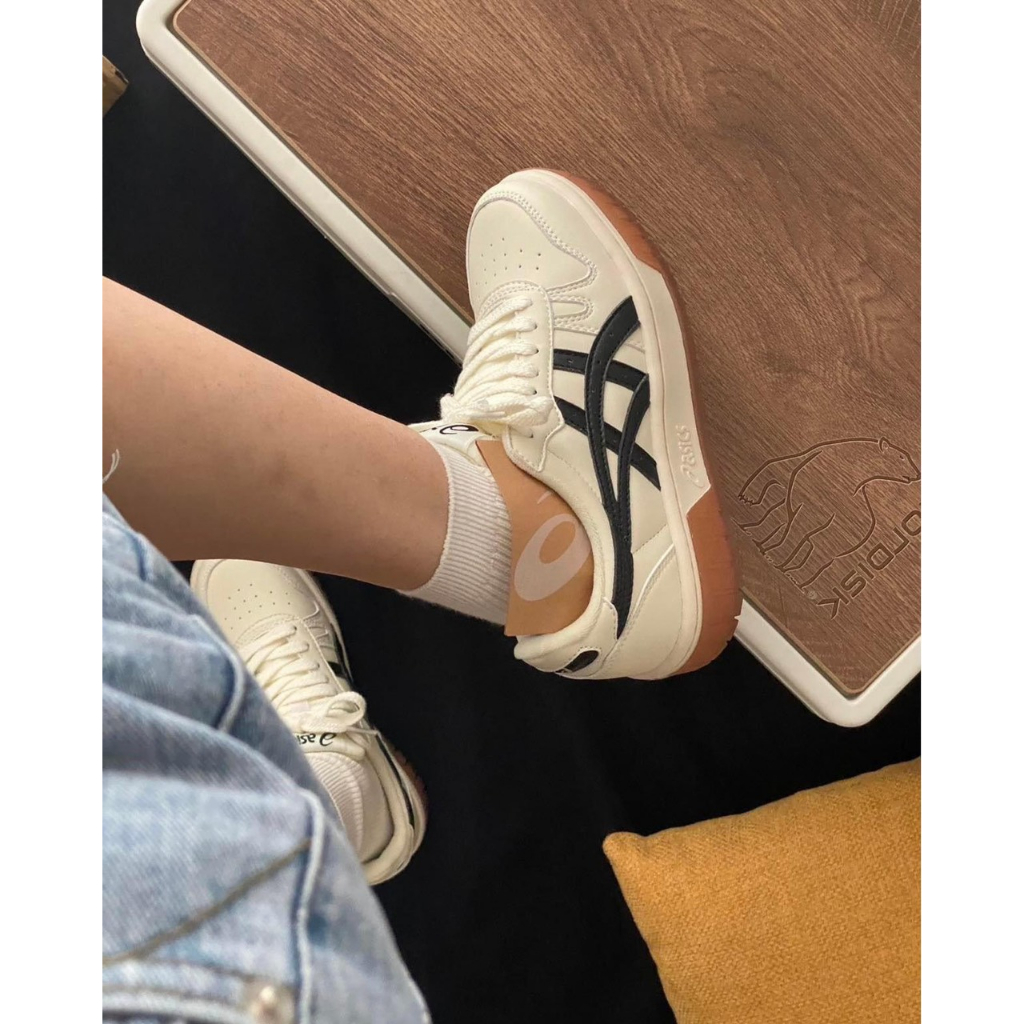 Giày Thể Thao Asics Court MZ Cream Black Gum Basic Dễ Phối Đồ Đủ Size Nam Nữ Bản Cao Cấp Full Box, Phụ Kiện | BigBuy360 - bigbuy360.vn